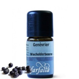 Huile essentielle (ethérée) Bio - Genévrier (Baies sauvages)  - 100% naturelle et pure -  5 ml - Farfalla