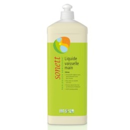 Liquide vaisselle main au Lemongrass, 100% biodégradable - Recharge 1 Litre - Sonett