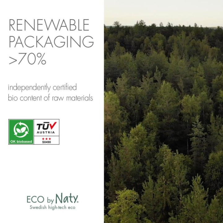 Eco Couches – Taille 6 Junior,  16+ kg - (Jumbo pack) 17 pcs - Naty