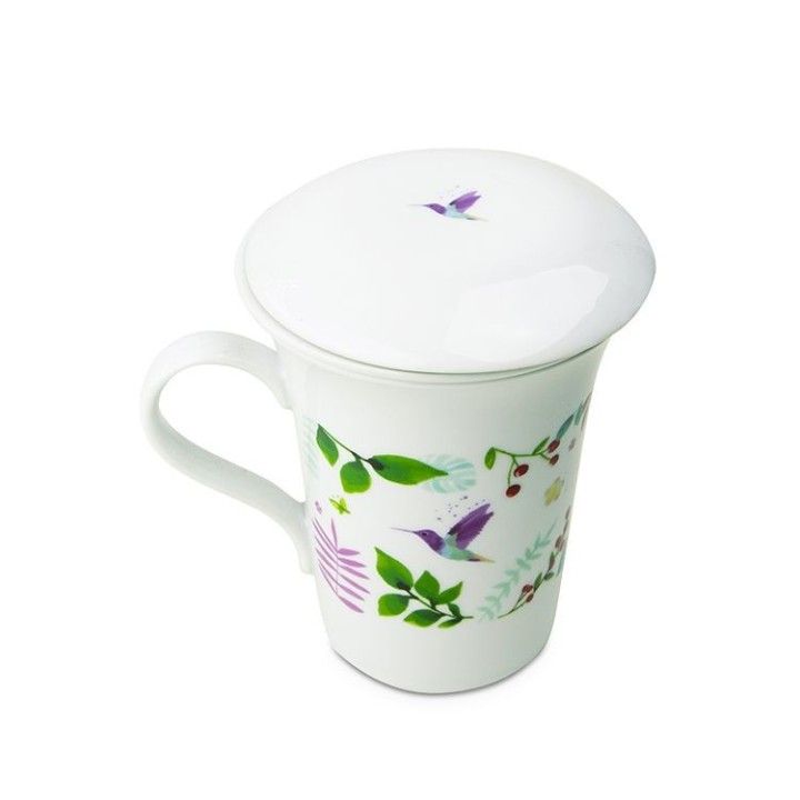 Teekanne aus Porzellan mit integriertem Filter "Eden" - 0,25dl - Aromandise
