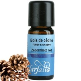 Ätherische Öle - Zedernholz rot (Virginiazeder) Wildsammlung - 100 % natürlich - 10 ml - Farfalla