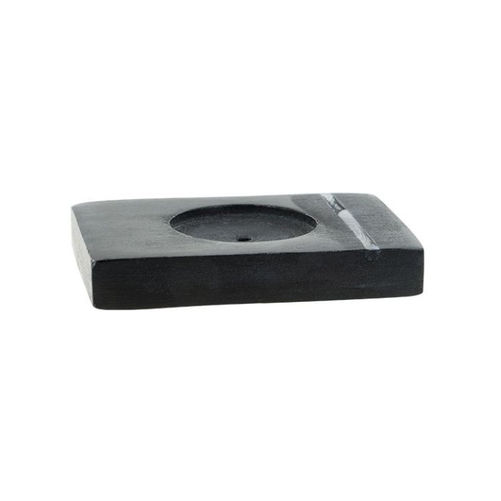 Porta-incenso in pietra inciso a mano, KAKU - 1pz - Les Encens du monde