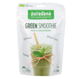 Polvere di frullato verde superfood biologico - 150g - Purasana