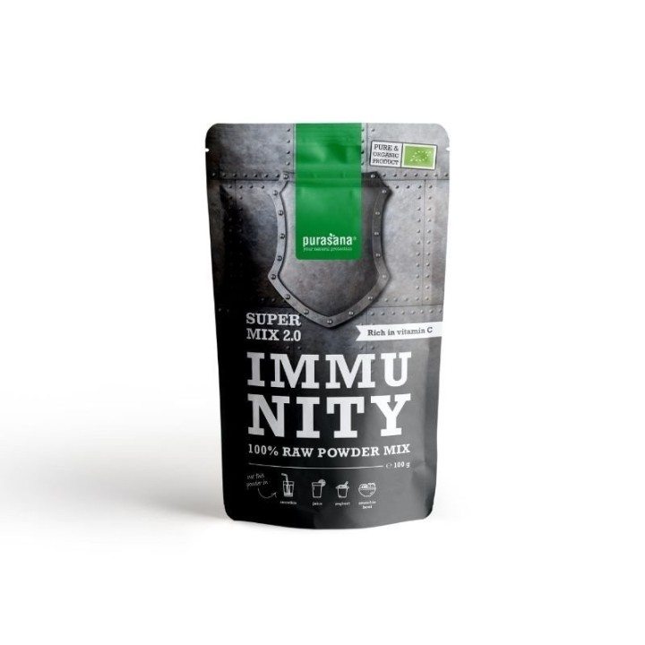 Immunity Mix BIO Pulver, Immunität und Müdigkeit - 100gr - Purasana
