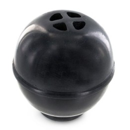 Stein-Räucherstäbchen-Halter für Kegel, "Kumo" Schwarz - Les encens du monde