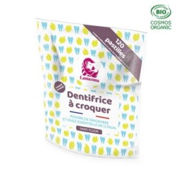 Dentifricio masticabile, Ginger-Citon (senza fluoro) - 120 compresse - Lamazuna