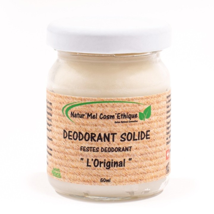 Déodorant crème Suisse & BIO, L'original - 50ml - Natur'Mel Cosm'Ethique