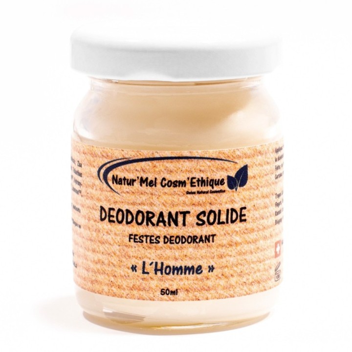 Crema deodorante svizzera e biologica, L'originale - 50ml - Natur'Mel Cosm'Ethique