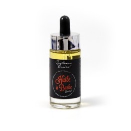 Huile à barbe au Cade Bio, au parfum boisé - 30ml - Gentleman Barbier