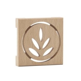 Porte-savon artisanal français en bois de hêtre - 1 pce - Saint-Hilaire