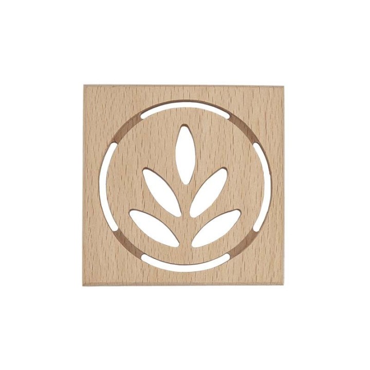 Porte-savon artisanal français en bois de hêtre - 1 pce - Saint-Hilaire