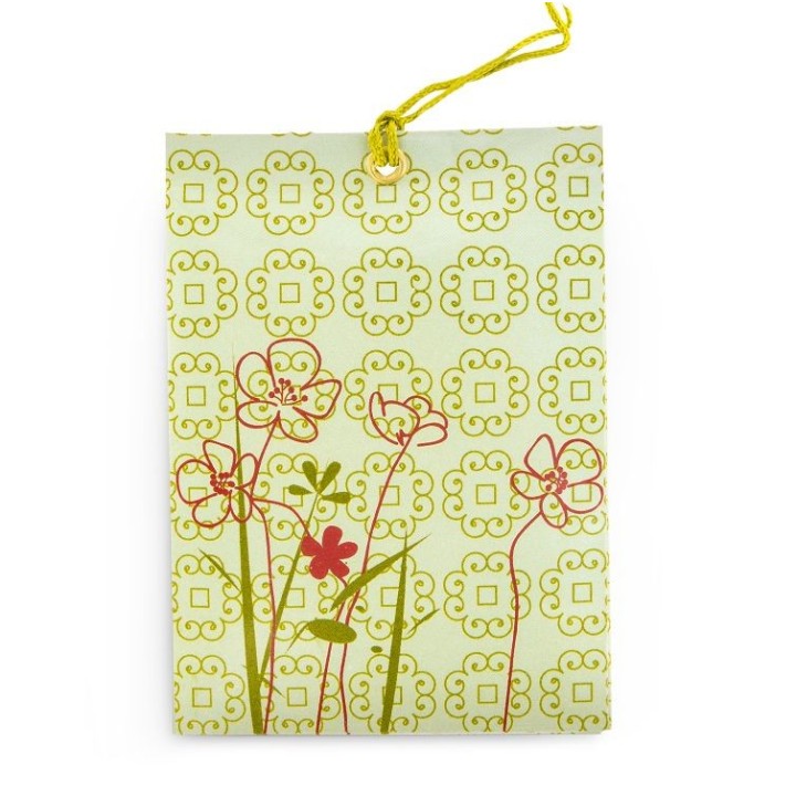 Duftsäckchen Sommer, 100% natürlich und Fairtrade, Zitronengras und Geranie - 15g - Les encens du monde