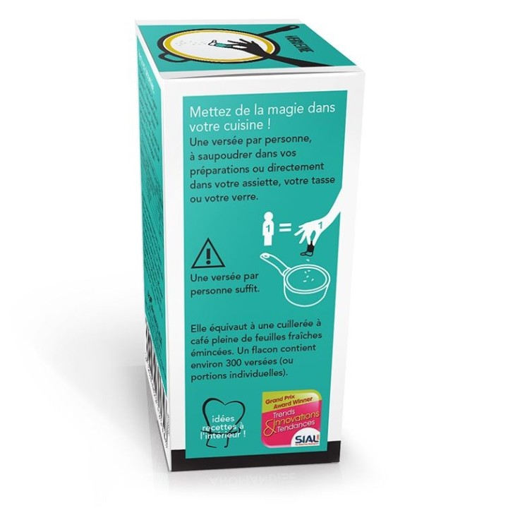 Bio Ätherisches Öl Kristalle zum Kochen, Eisenkraut - 10g - Aromandise