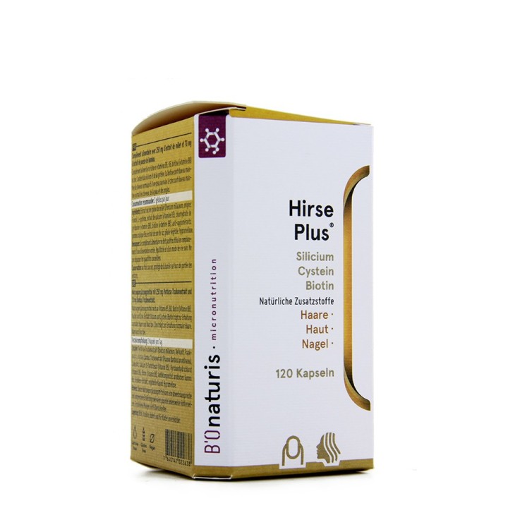 Millet Plus, Cheveux, ongles & peau - 120 gélules - BIOnaturis