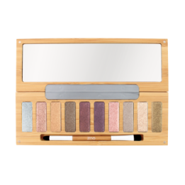 Bamboo box duo (vide) pour fard à paupières (nacré, mat, Shiny) - ZAO