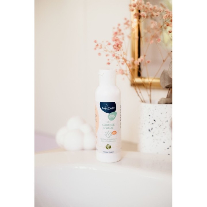 Aloe Caress, Aloe Vera Pulp Gel Organic Feuchtigkeitspflege - 125ml - NeoBulle