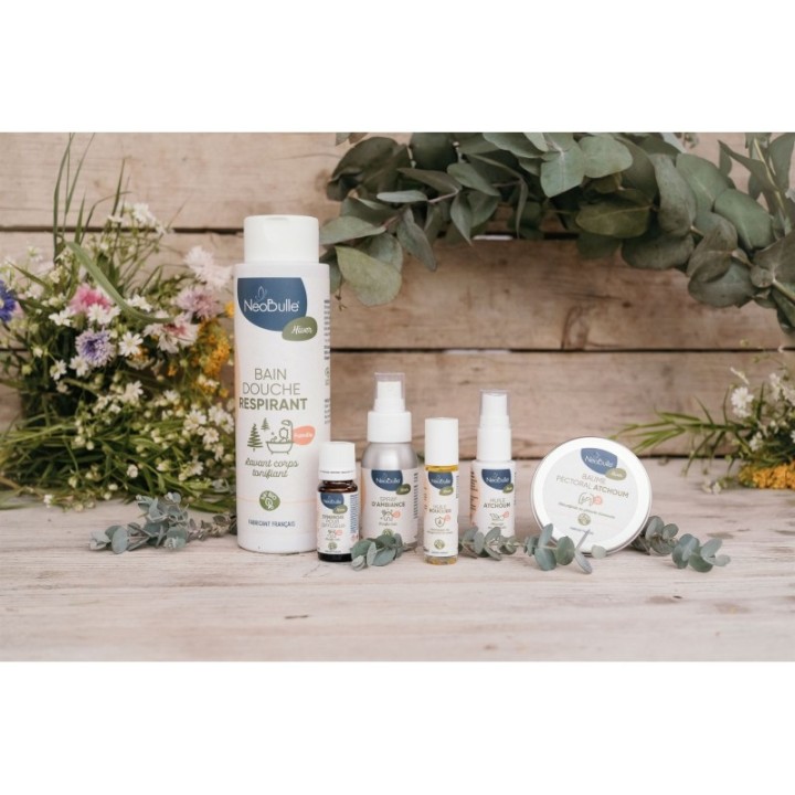 Bagno e doccia traspirante, abete e rosmarino - 400ml - NéoBulle