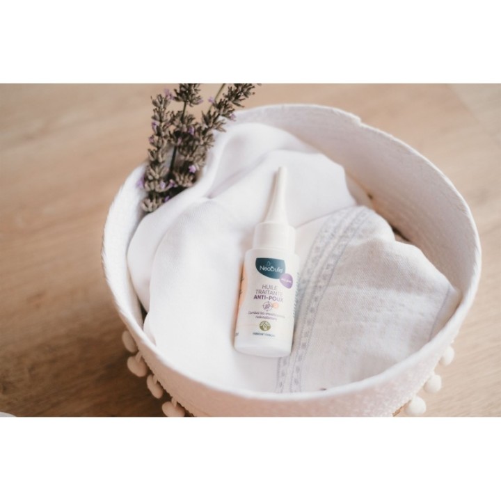 Huile traitante Anti-poux 100% BIO, contre les envahisseurs - 50ml - NéoBulle