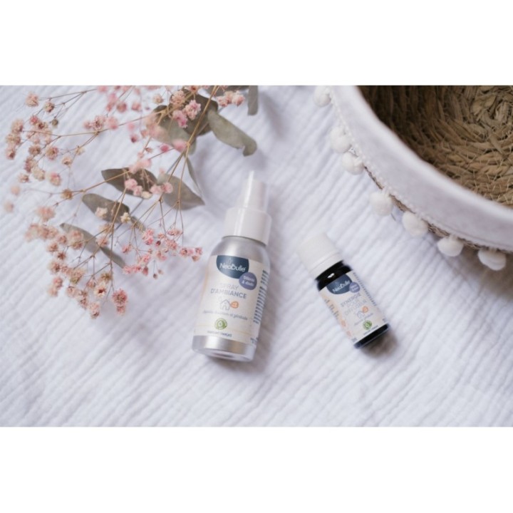 Olio da massaggio biologico per promuovere il sonno,  Notte silenziosa - 20ml - Néobulle