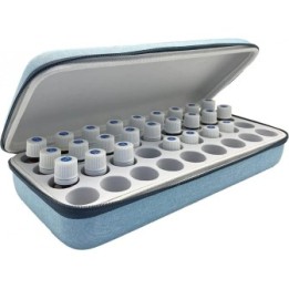Astuccio per oli essenziali - SYNELIA - Per 36 oli, blu - Innobiz