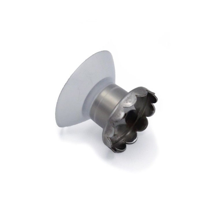Porte-savon magnétique en inox, avec ventouse - 1 pce - Lamazuna