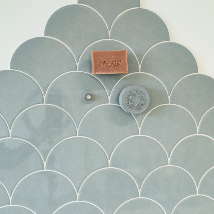 Porte-savon magnétique en inox, avec ventouse - 1 pce - Lamazuna