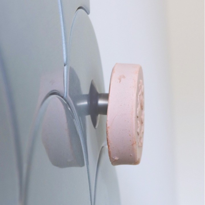 Magnetische Seifenschale aus Edelstahl, mit Saugnapf - 1 Stck. - Lamazuna