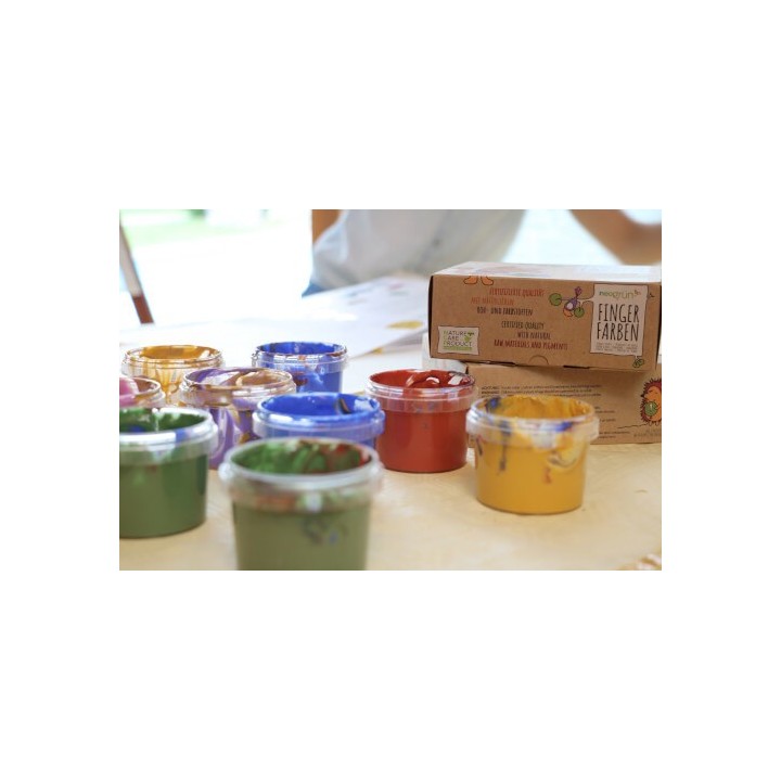 Peinture à doigt pour enfants, écologique et sûre - MOD, 120g - neogrün