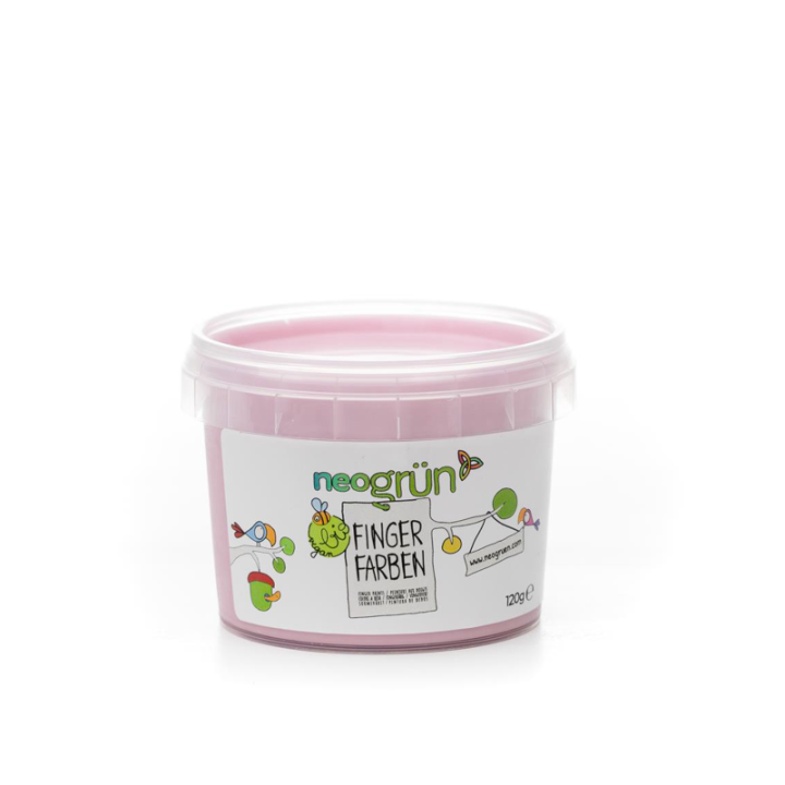 Colori a dita per bambini, ecologici e sicuri - MOD, 120g - neogrün