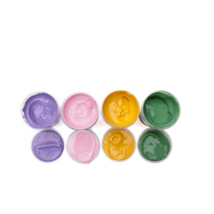 Fingerfarben für Kinder, umweltfreundlich und sicher - MOD, 120g - neogrün
