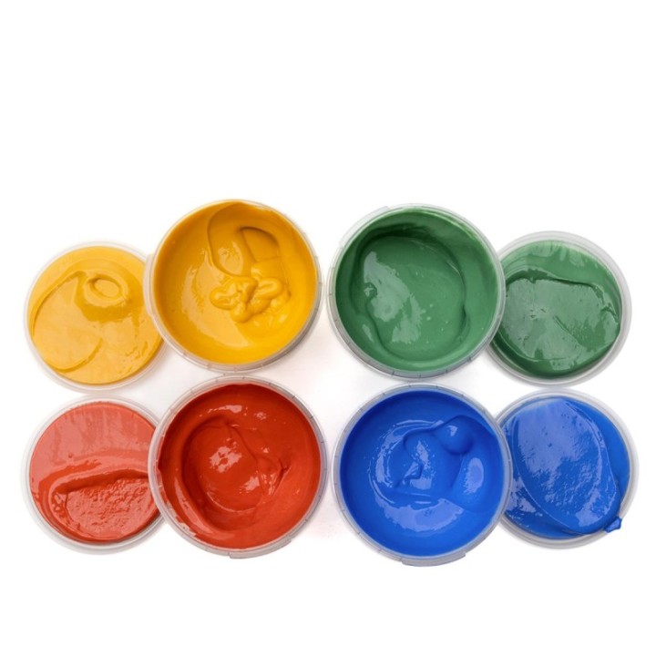Fingerfarben für Kinder, umweltfreundlich und sicher - MOD, 120g - neogrün
