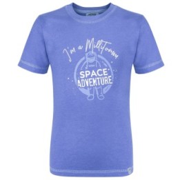 Nachhaltiges "Space" T-Shirt für Kinder (entworfen in Deutschland, hergestellt in Portugal) - 4 Größen, 2 bis 9 Jahre - MilliTom