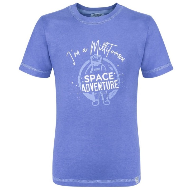Nachhaltiges "Space" T-Shirt für Kinder (entworfen in Deutschland, hergestellt in Portugal) - 4 Größen, 2 bis 9 Jahre - MilliTom
