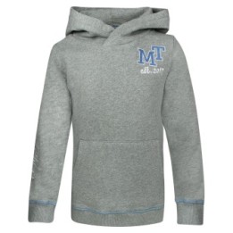 Sweat à capuche enfant durable "Cool Sleeve" Gris (fabriqué au Portugal) - 4 tailles, 2 à 9 ans - MilliTomm
