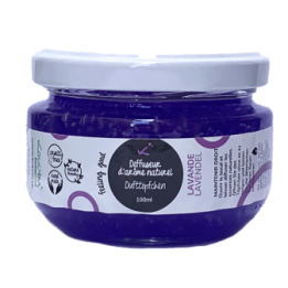 Vaso aromatico naturale - Lavanda, relax - 100ml - Kokym Svizzera