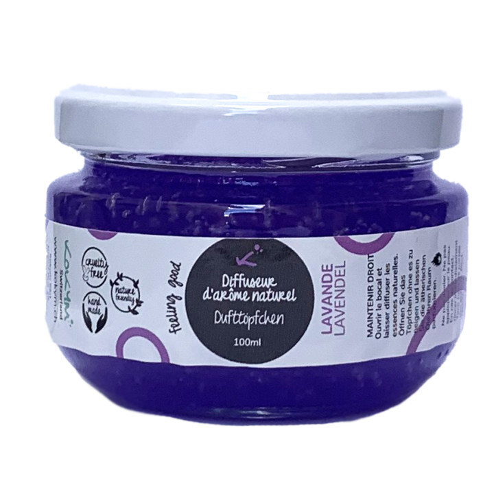 Bocal aromatique naturelle -  Lavande, détente - 100ml - Kokym Switzerland