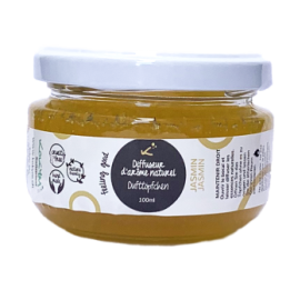 Bocal aromatique naturelle - Jasmin, anti-odeurs - 100ml - Kokym Switzerland