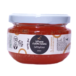 Bocal aromatique naturelle - Fleur d'Oranger, déstressant - 100ml - Kokym Switzerland
