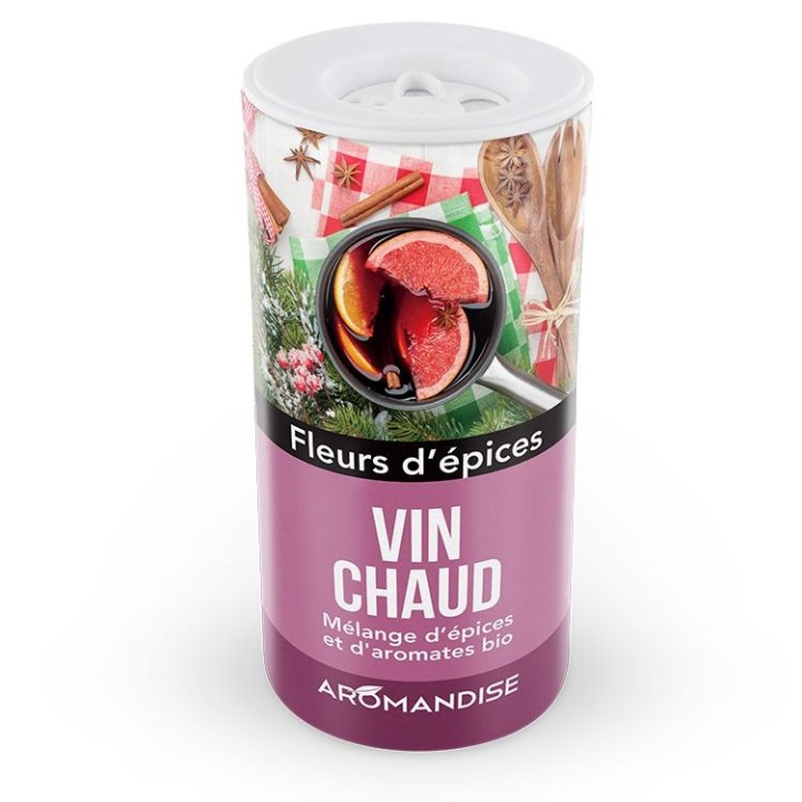 BIO Gewürzblüten für Glühwein "Wintergeschmack" - 50g - Aromandise