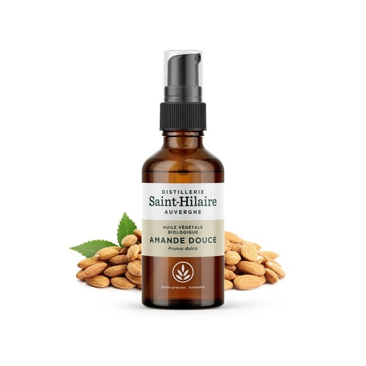 Olio vegetale (biologico) di Mandorle dolci - 50ml - De Saint Hilaire
