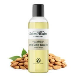Huile végétale BIO d'Amande Douce - 200ml - De Saint Hilaire