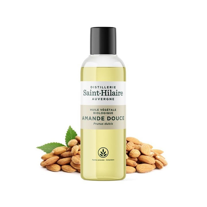 Pflanzliche BIO-Süßmandelöl - 200ml - De Saint Hilaire