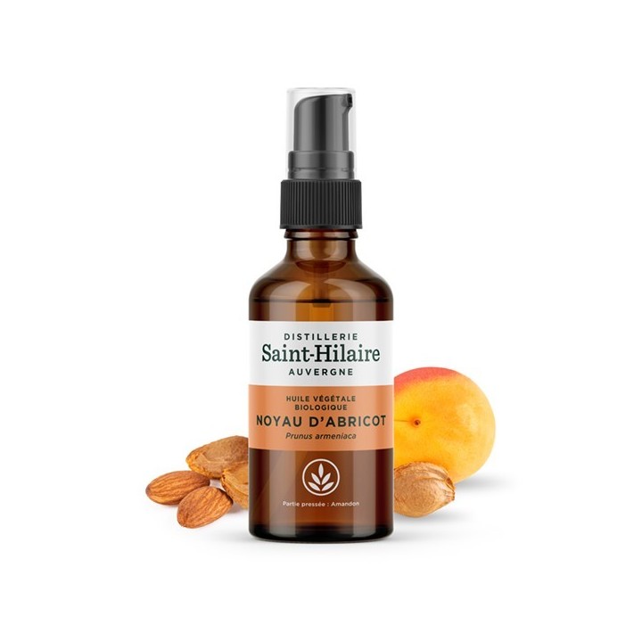 Huile végétale BIO de Noyaux d'abricot Bio - 50ml - De Saint Hilaire