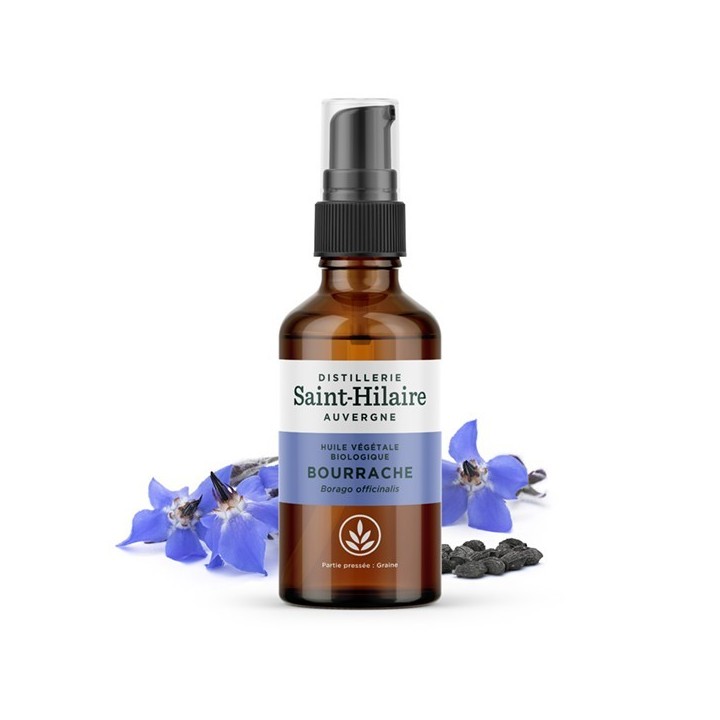 Pflanzliche Bio-Borretschöl - 50ml - De Saint Hilaire