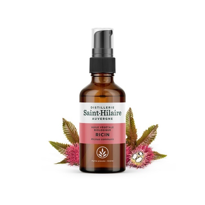 Huile végétale BIO de Ricin - 50ml - De Saint Hilaire