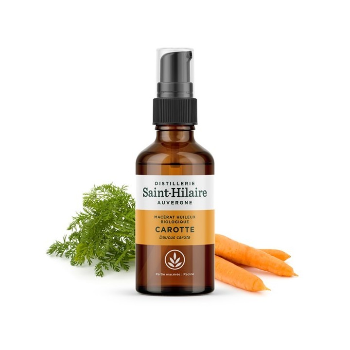 Macérât Huileux BIO de Carotte - 50ml - De Saint Hilaire
