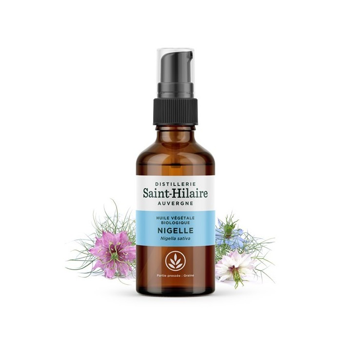 Huile végétale BIO de Nigelle - 50ml - De Saint Hilaire