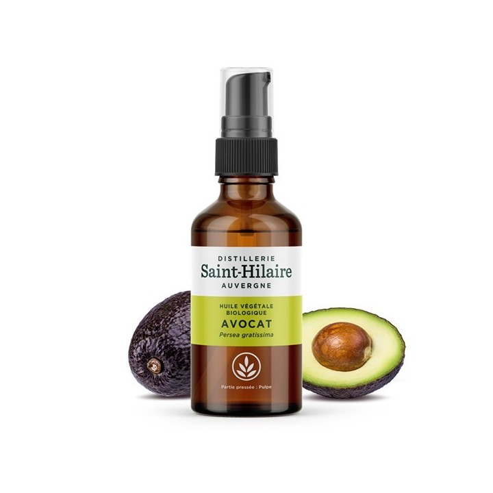 Pflanzliche Bio-Avocadoöl - 50ml - De Saint-Hilaire