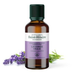 Huile essentielle BIO de Lavande Vraie - 50ml - De Saint Hilaire