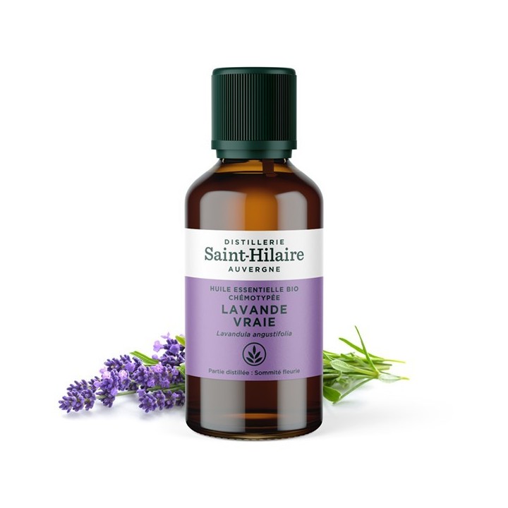 Huile essentielle BIO de Lavande Vraie - 50ml - De Saint Hilaire